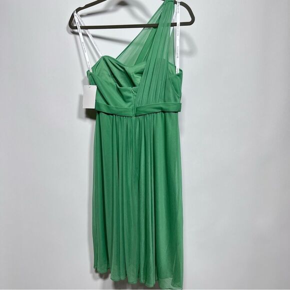 NWT David's Bridal one shoulder dress - Picture 3 of 11